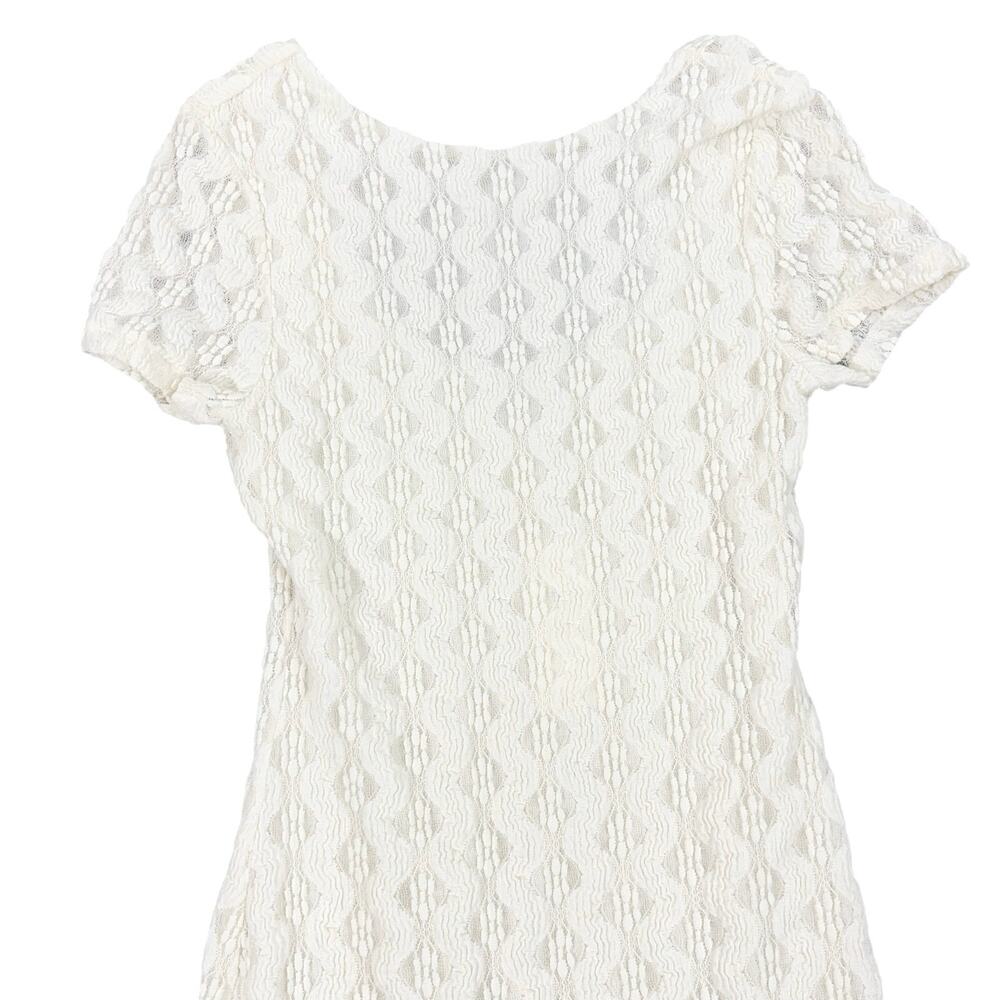 Marks & Spencer M&S Ivory Lace Maxi Dress US 6 NWT Romantic Cottagecore Bridal - Picture 5 of 11
